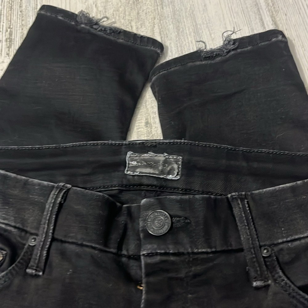 Mother The Looker Destroyed Ride Jeans Size 28 - Picture 6 of 14